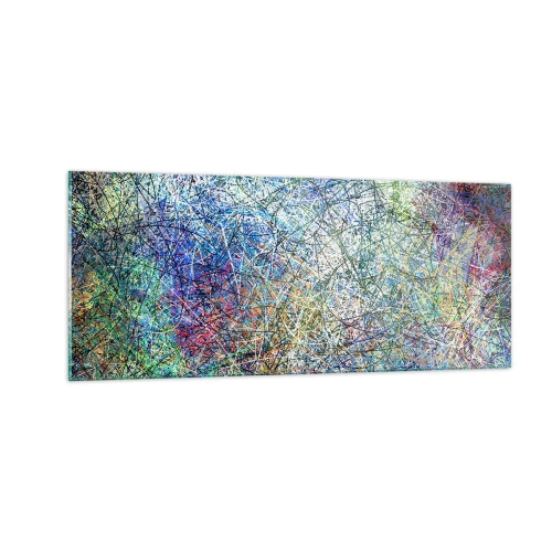 Obraz na skle - To není tak jednoduché - 100x40 cm