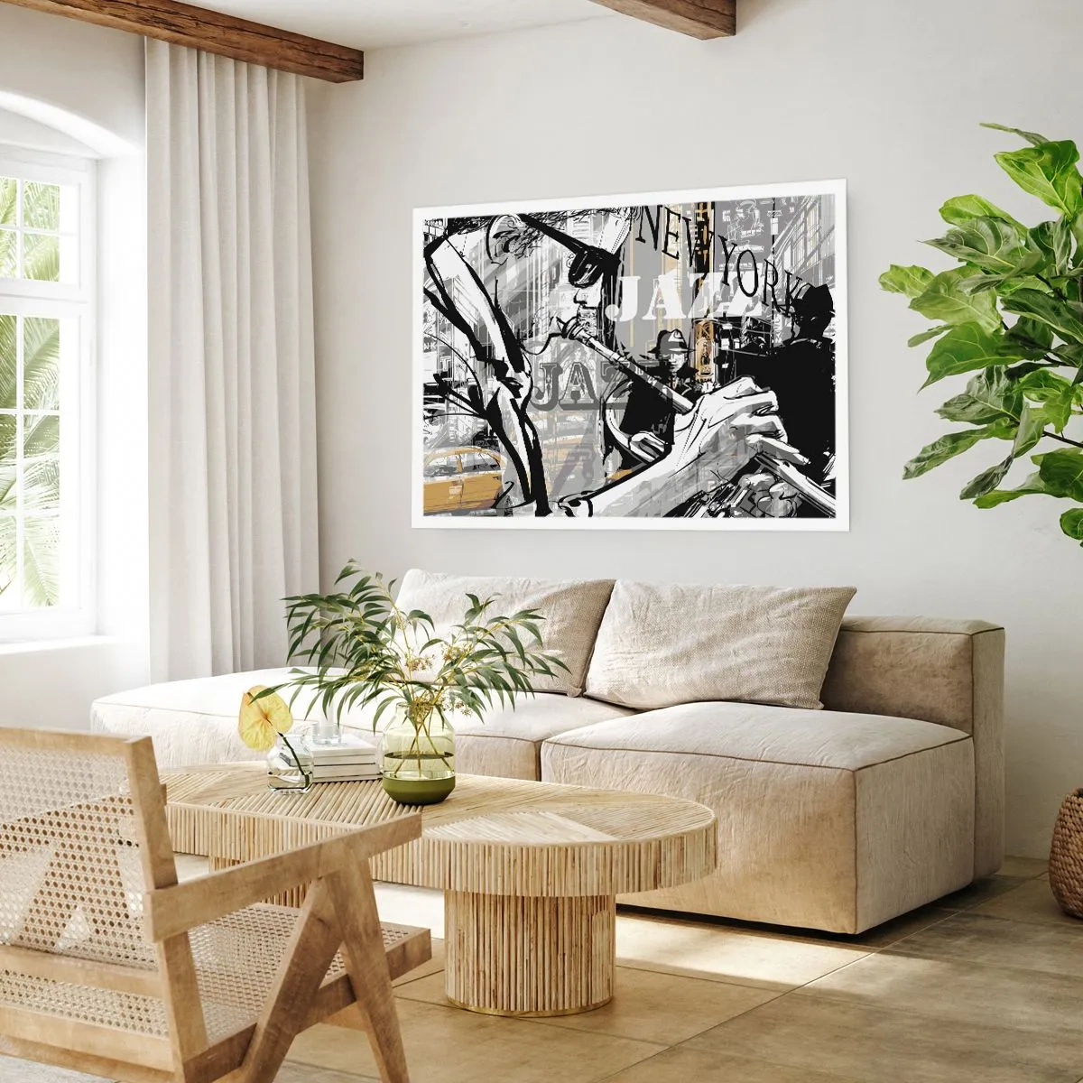 Plakát - V rytmu New Yorku - 100x70 cm