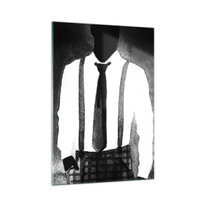 Obraz na skle - Ve stylu noir - 50x70 cm