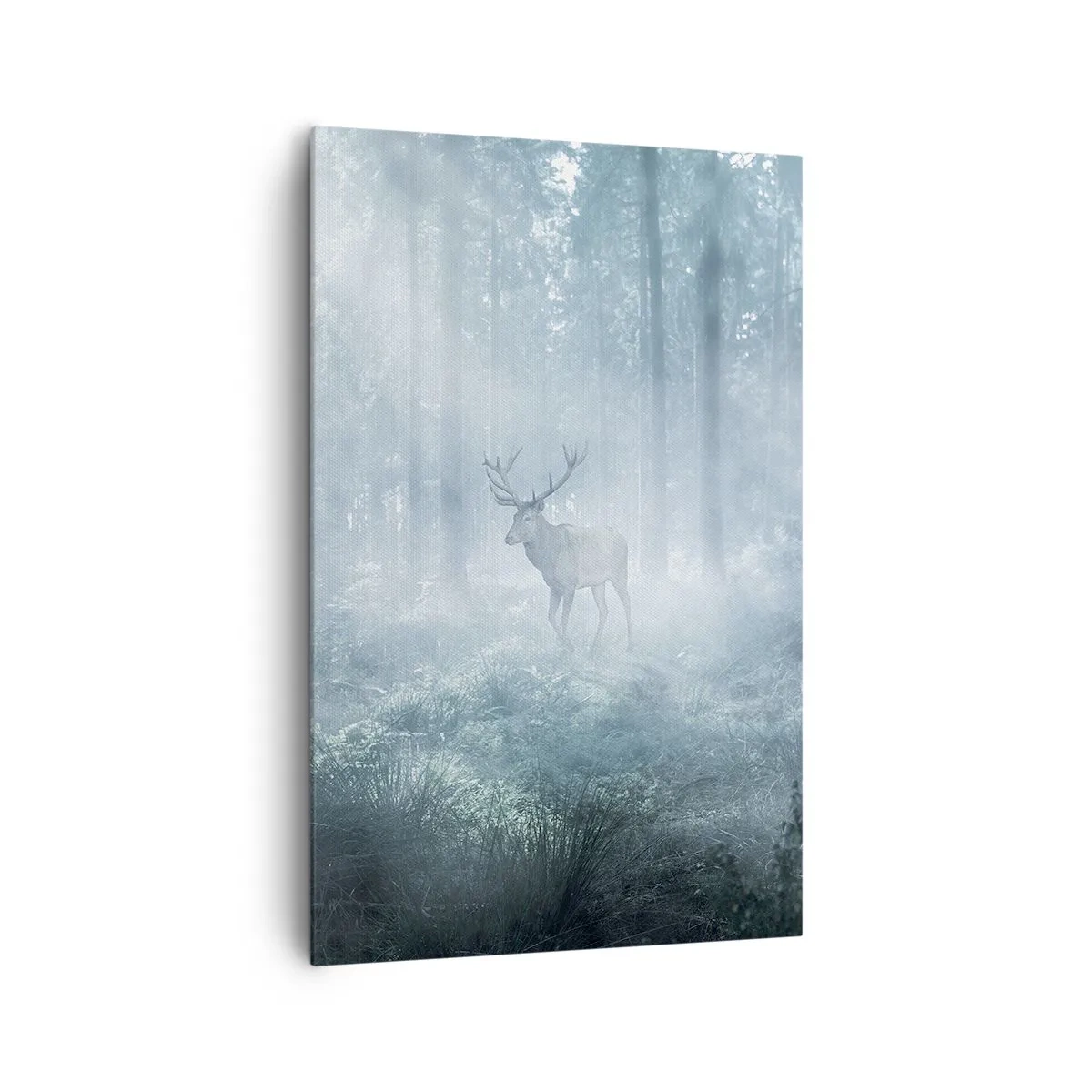 Obraz na plátně - Ranní obchůzka sídliště - 80x120 cm