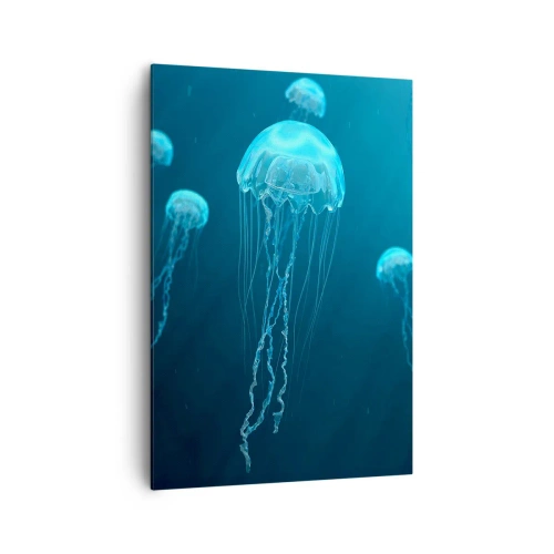Obraz na plátně - Oceánský tanec - 70x100 cm