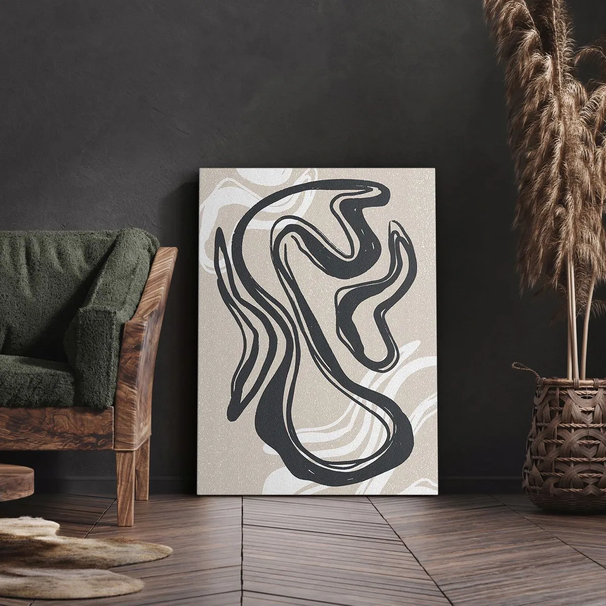 Obraz na plátně - Znásobená exprese - 70x100 cm