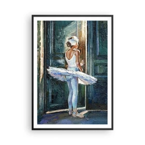 Plakát v černém rámu - Před představením - 70x100 cm