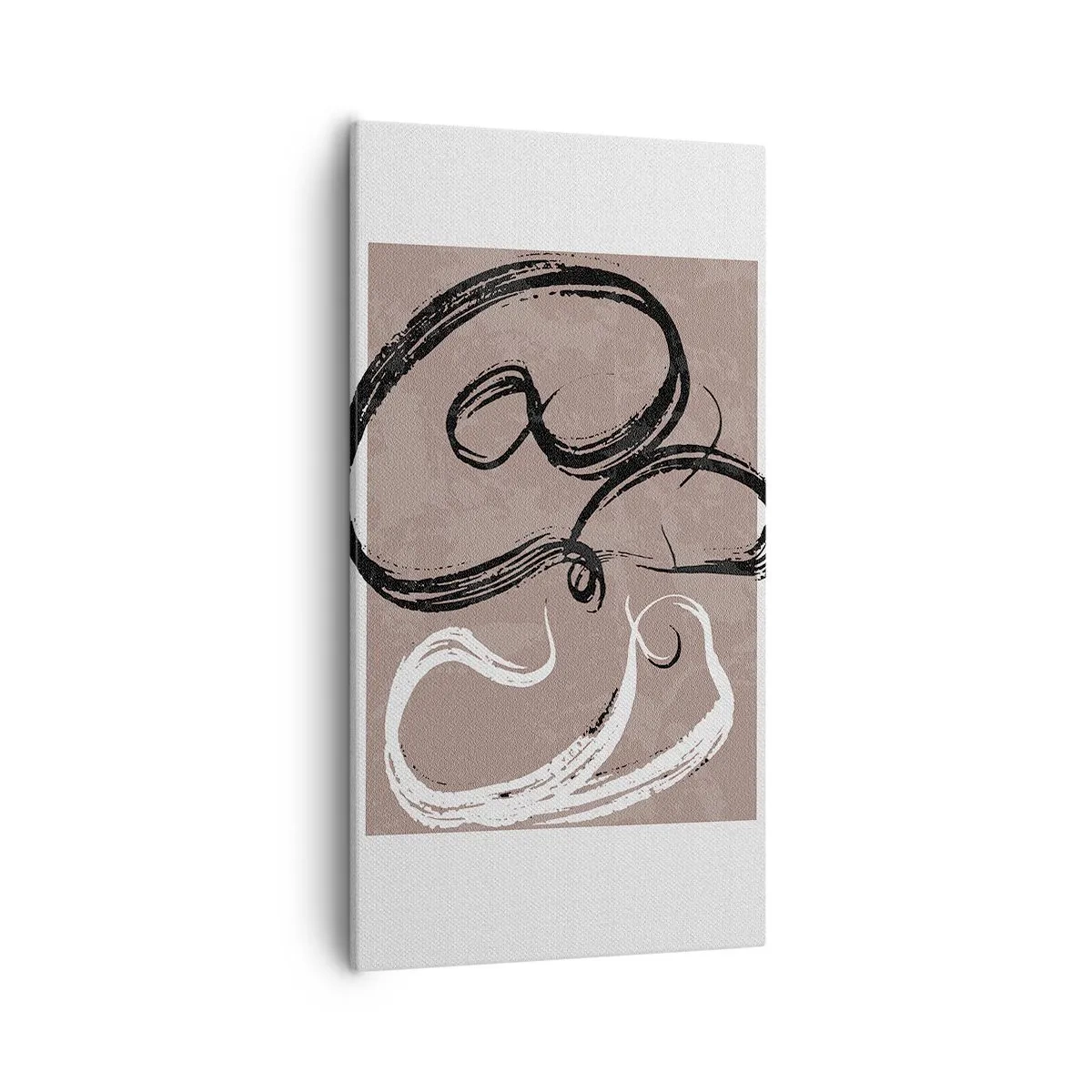 Obraz na plátně - Kompozice – hledání úplnosti - 55x100 cm