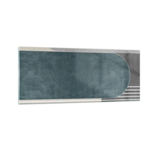 Obraz na skle - Kompozice na úrovni - 100x40 cm