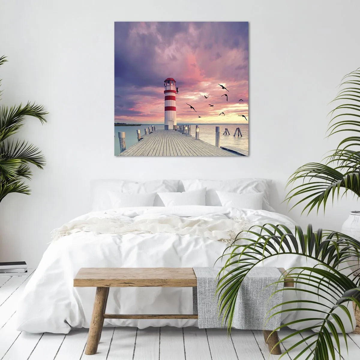 Obraz na plátně - Čas jít do přístavu - 70x70 cm