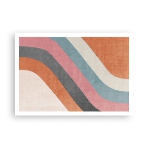 Plakát - Diagonální kompozice – pohyb - 100x70 cm