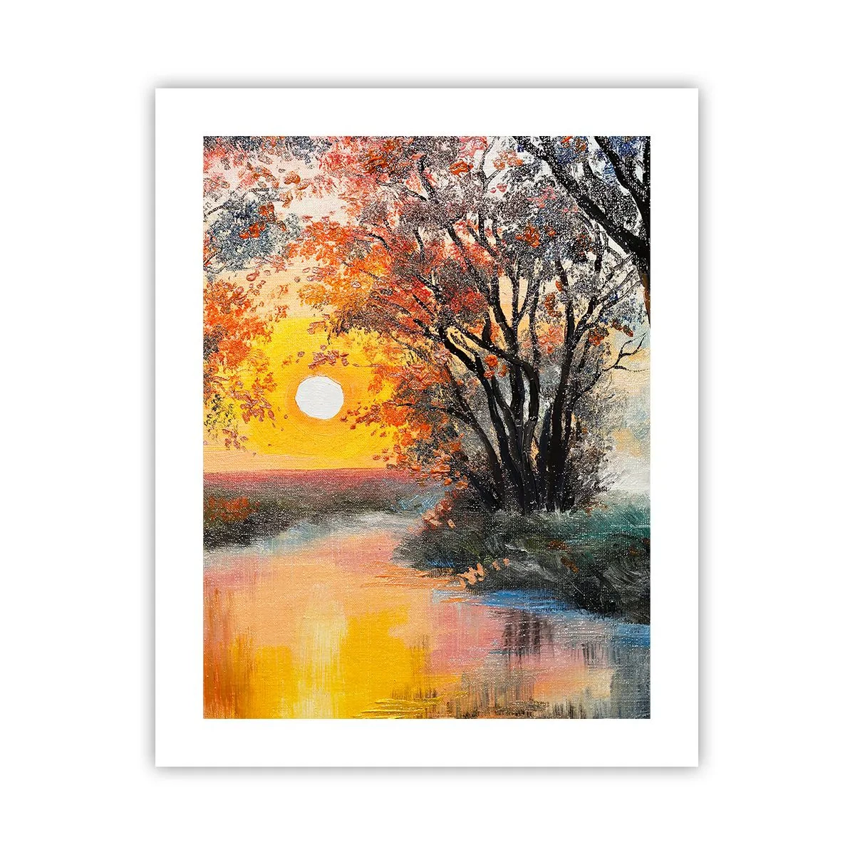 Plakát - Podzimní nádech - 40x50 cm