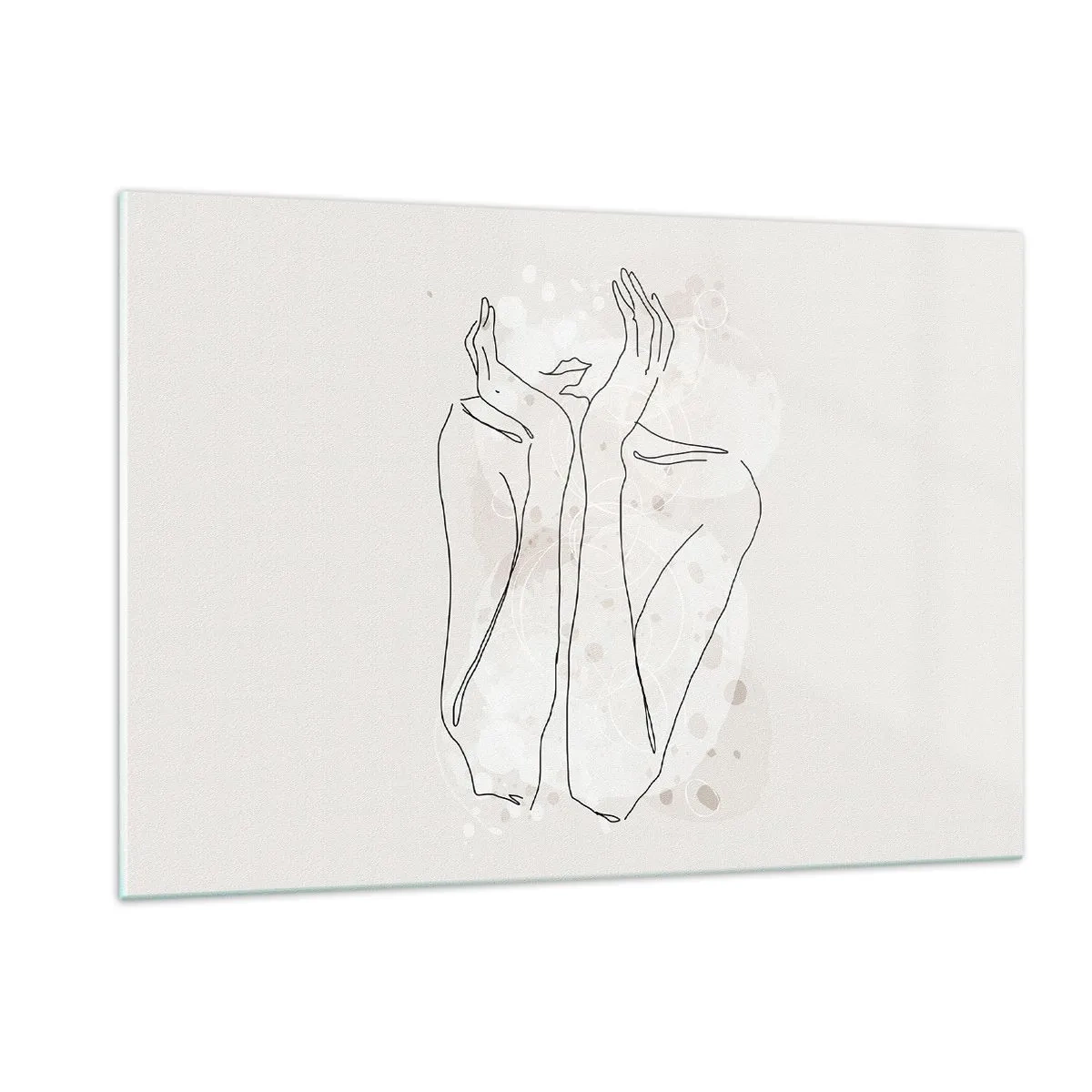 Obraz na skle - Zasněný okamžik - 120x80 cm