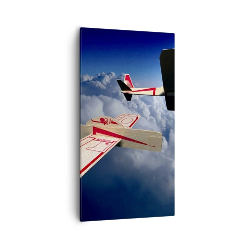 Obraz na plátně - Ještě výš, ještě dál - 55x100 cm