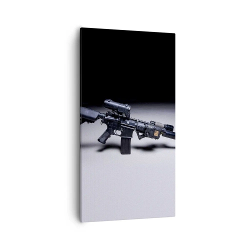 Obraz na plátně - Temný rytíř - 55x100 cm