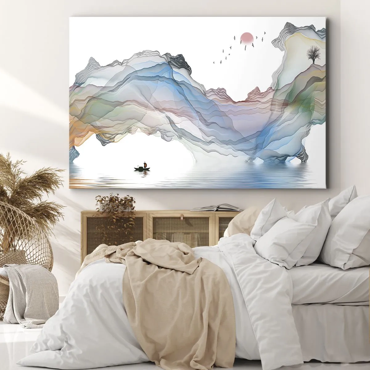Obraz na plátně - Ke křišťálovým horám - 70x50 cm