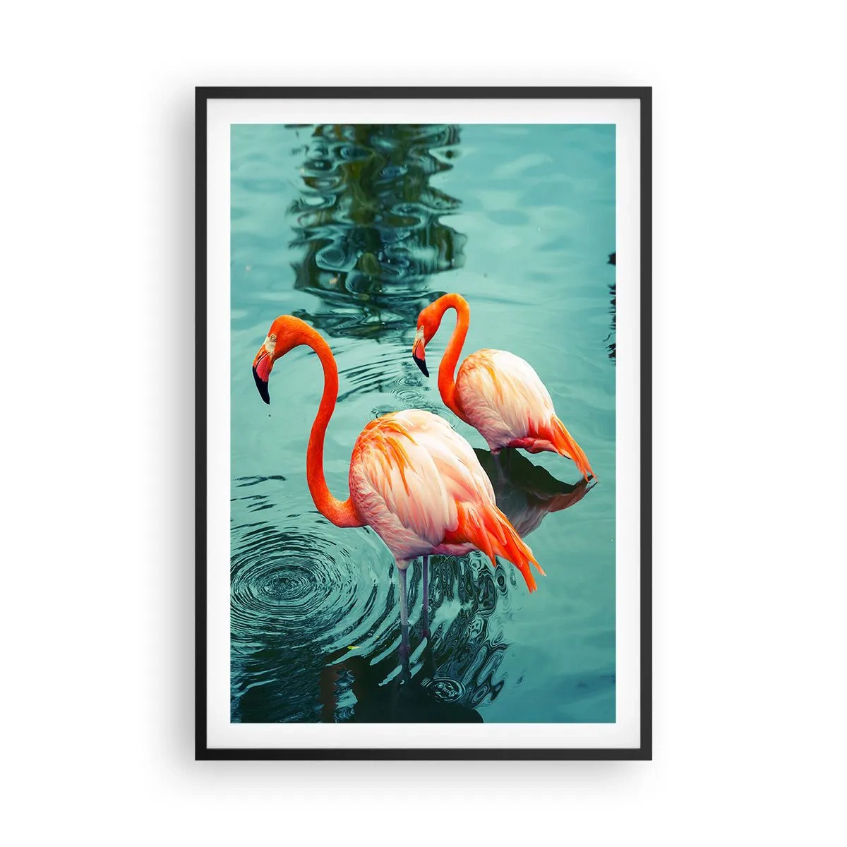 Plakát v černém rámu - Nyní jsme v módě - 61x91 cm