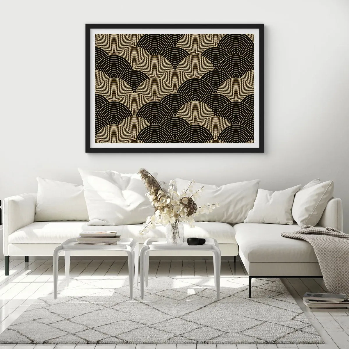 Plakát v černém rámu - Jednota v mnohosti - 91x61 cm