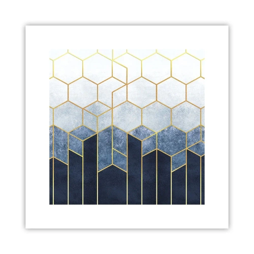 Plakát - Kompozice v synkopickém rytmu - 30x30 cm