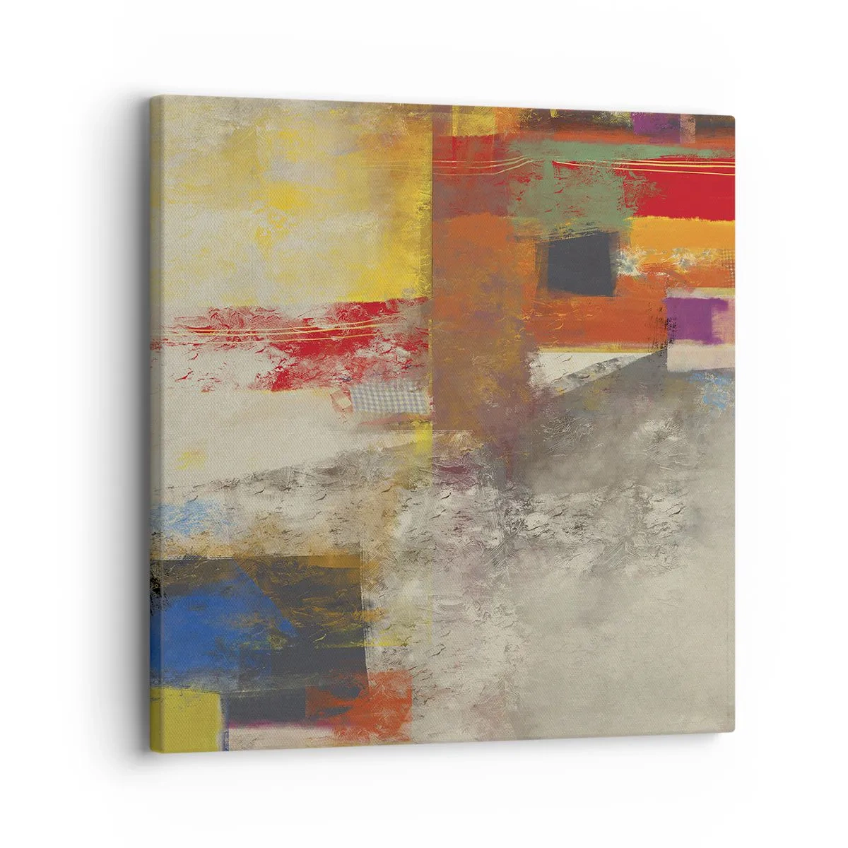 Obraz na plátně - Geometrie barev - 30x30 cm