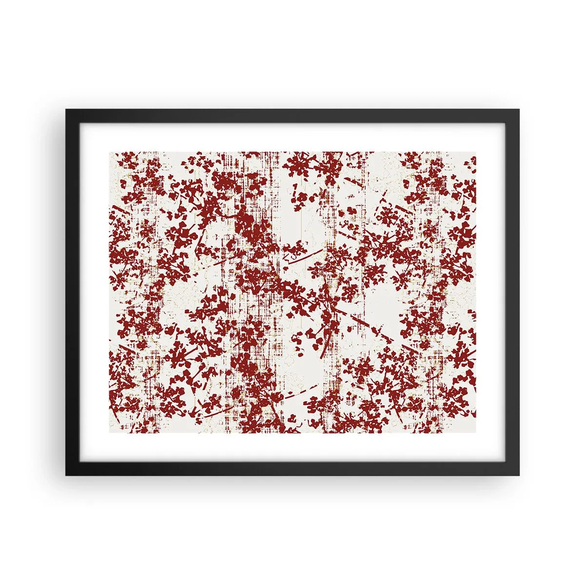 Plakát v černém rámu - Staré kaliko - 50x40 cm