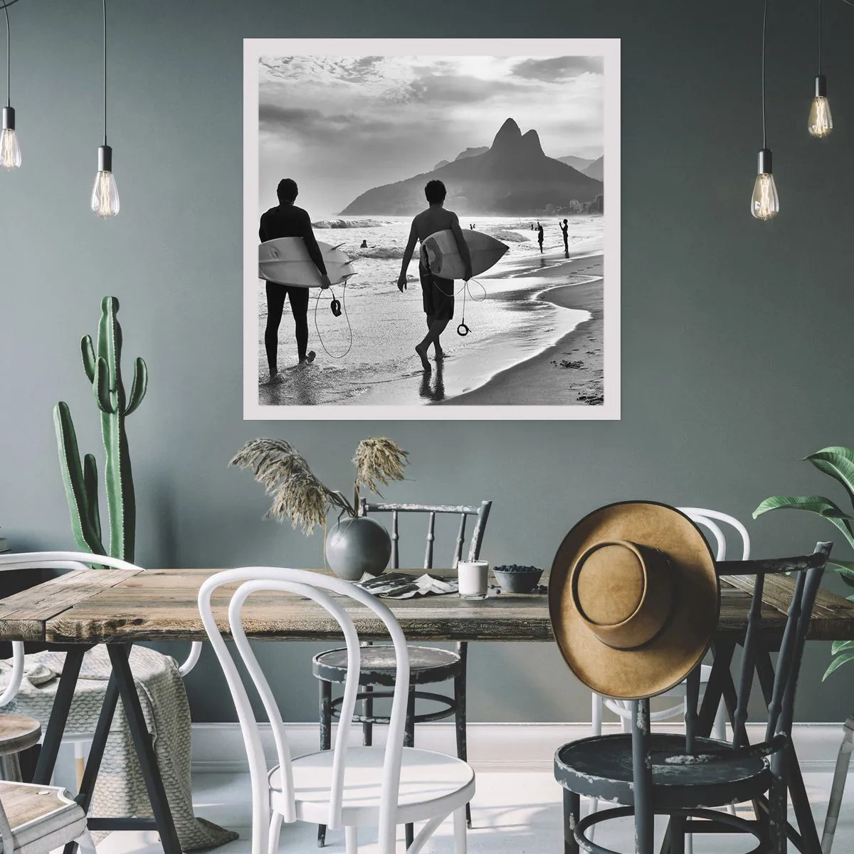 Plakát - Samba na jednu vlnu - 40x40 cm