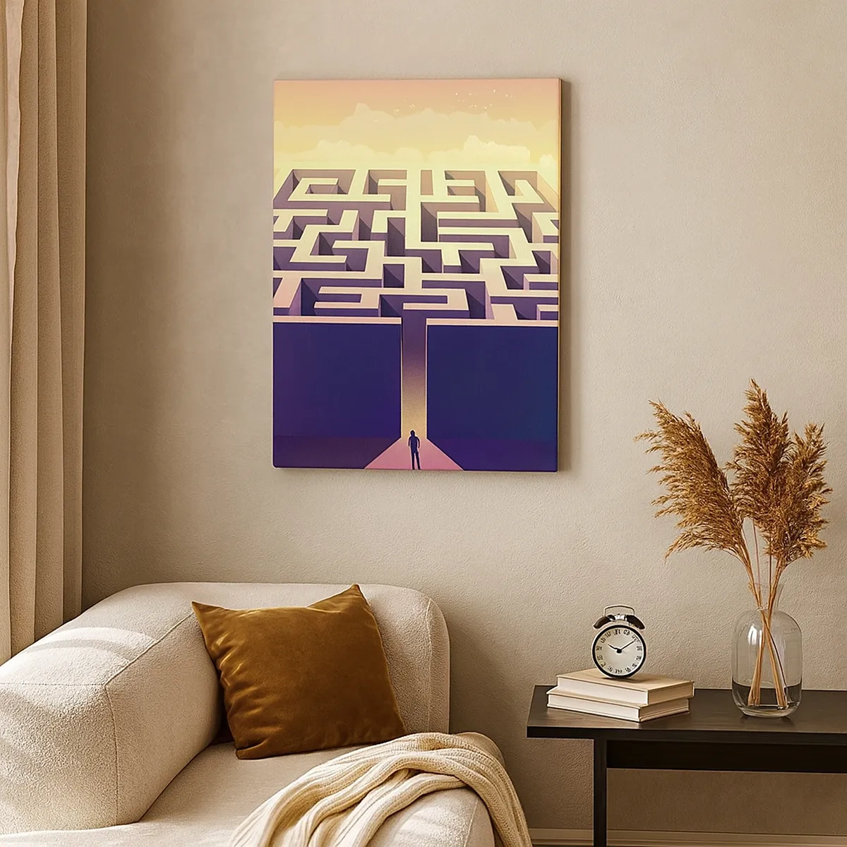 Obraz na plátně - Čas rozhodnutí - 50x70 cm