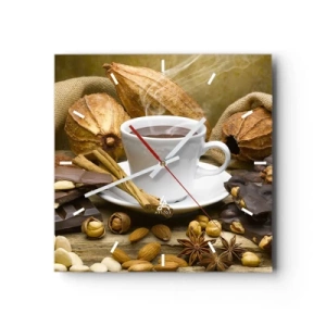 Nástěnné hodiny - Pro hledače vzrušení - 40x40 cm