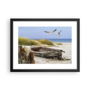 Plakát v černém rámu - Větrem ozářené - 40x30 cm