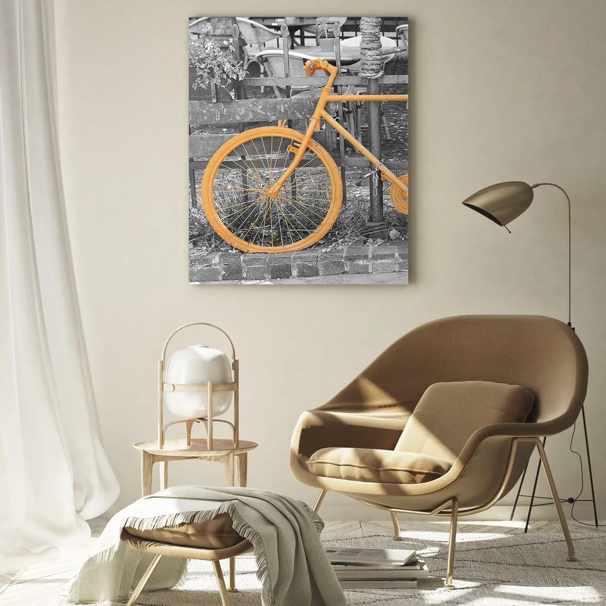 Obraz na skle - Jdi, já tu počkám - 50x70 cm