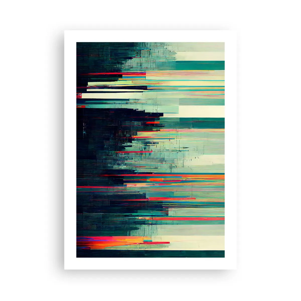 Plakát - Futuristické město - 50x70 cm