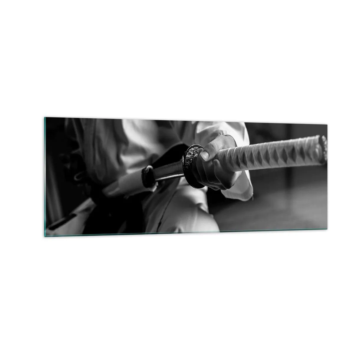 Obraz na skle - Duše bojovníka - 140x50 cm