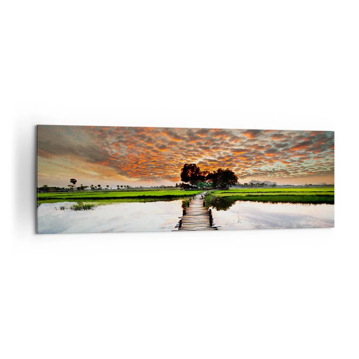 Obraz na plátně - Roztáhněte ruce - dýchejte  - 160x50 cm
