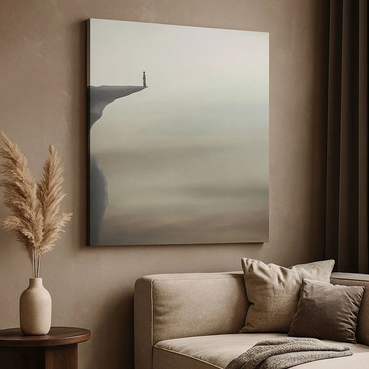 Obraz na plátně - Nahoru, samozřejmě! - 30x30 cm