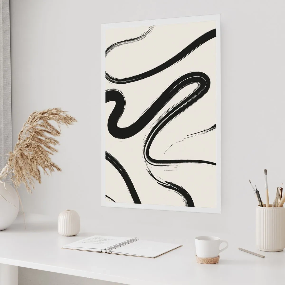 Plakát - Černobílý rozmar - 61x91 cm