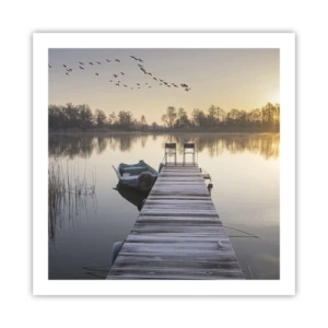 Plakát - Časem se vrátím - 60x60 cm