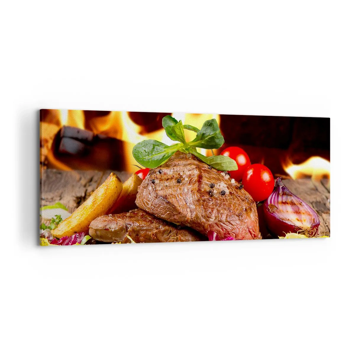 Obraz na plátně - Vykouzlené žárem - 120x50 cm