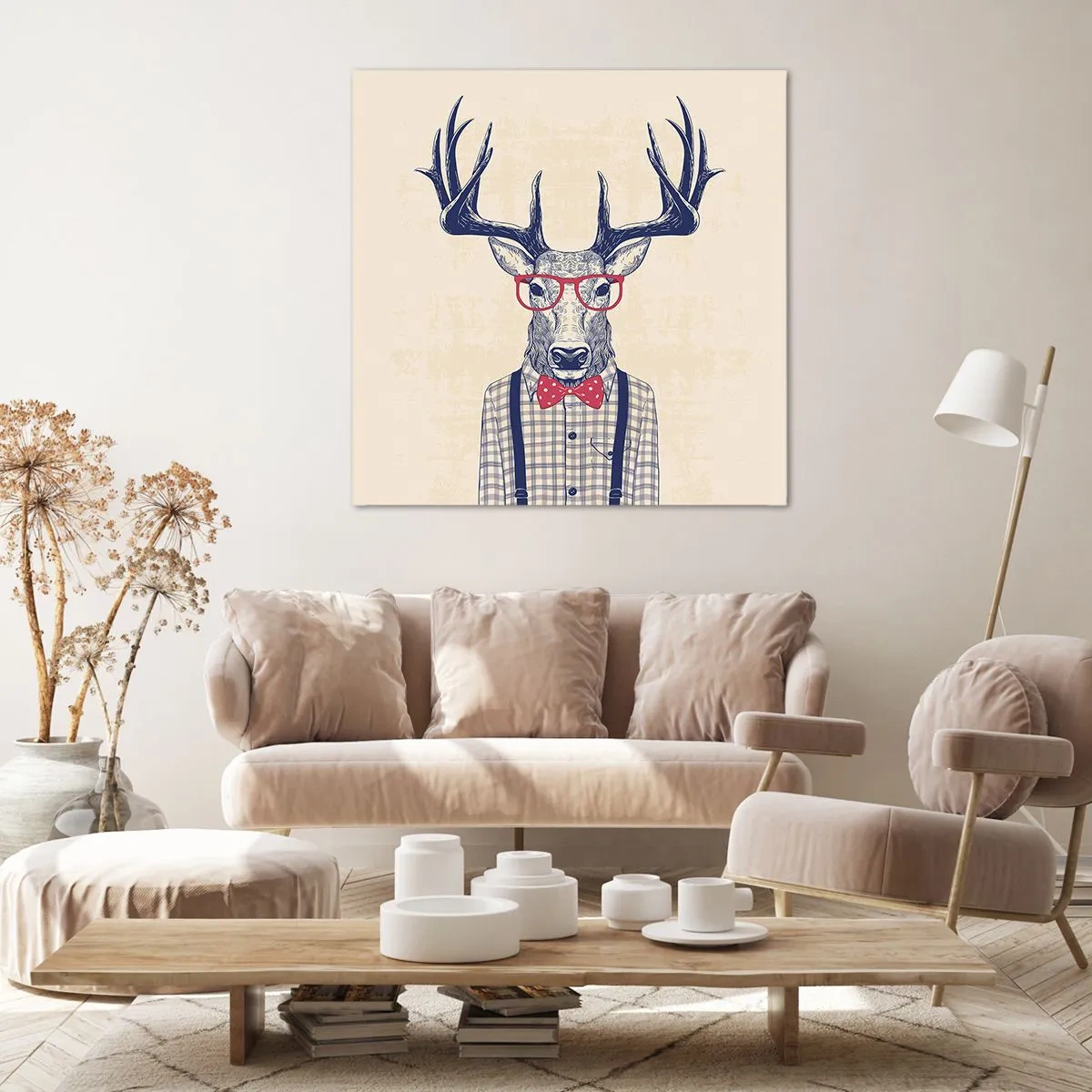 Obraz na plátně - Zábavná extravagance - 40x40 cm