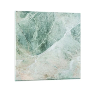 Obraz na skle - Ctný chlad kamene - 60x60 cm