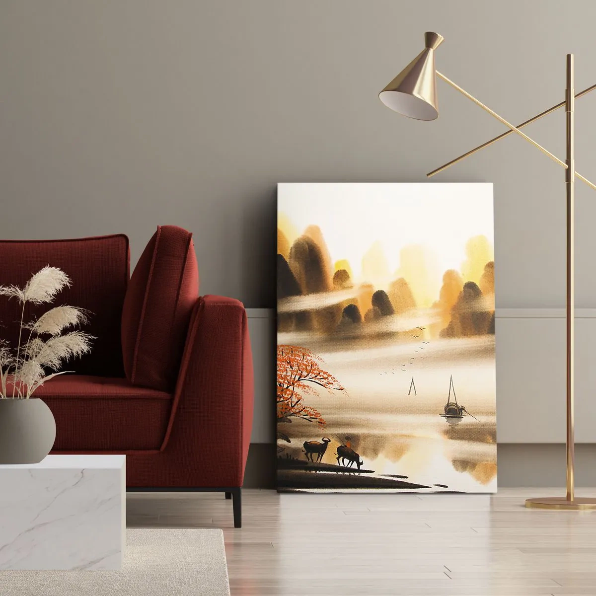 Obraz na plátně - Dál než na Dálném východu - 50x70 cm