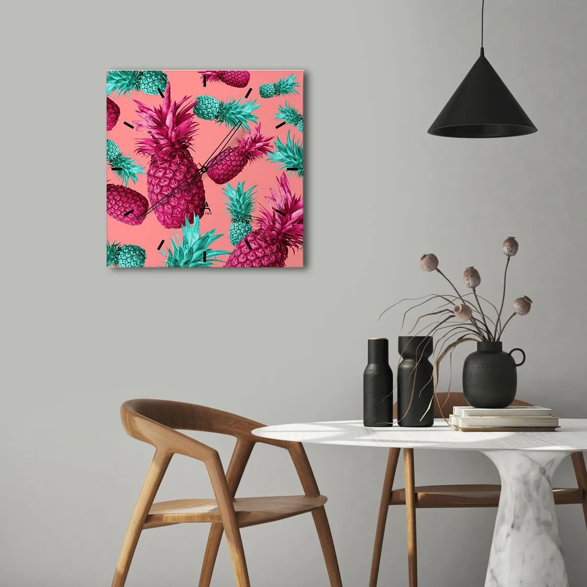 Nástěnné hodiny - Svoboda je sladká - 40x40 cm