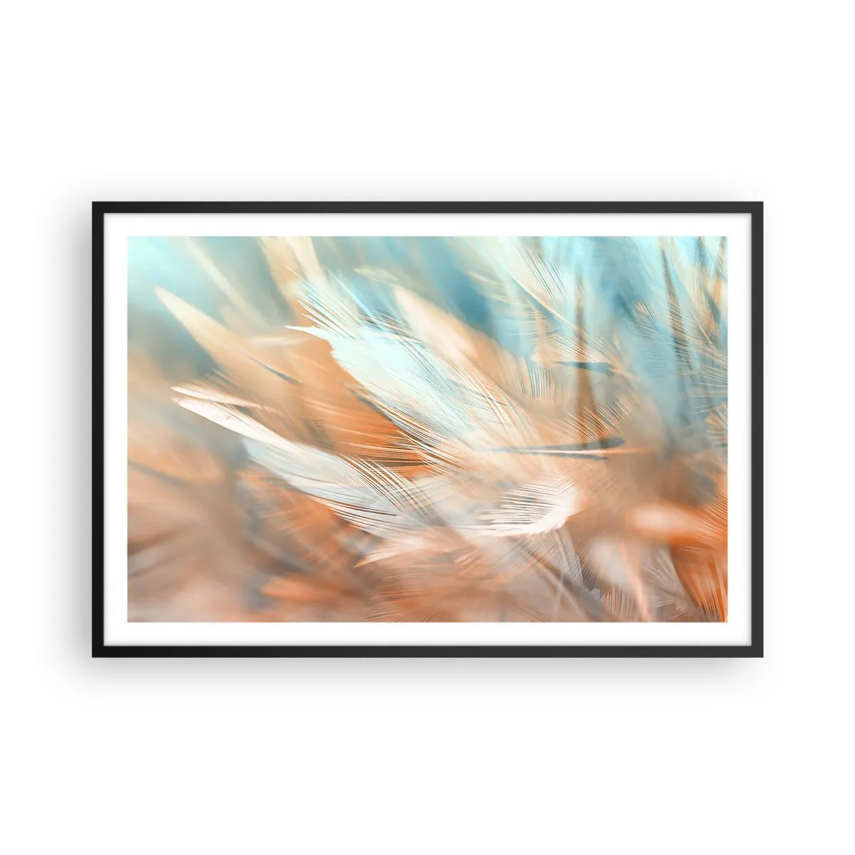 Plakát v černém rámu - V krajině něhy - 91x61 cm