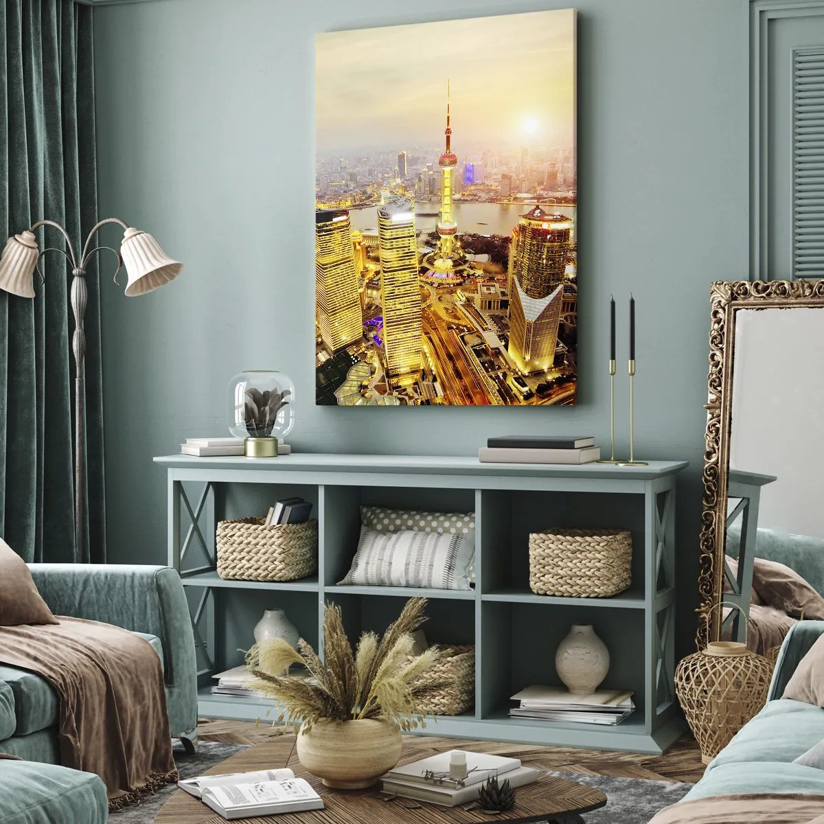 Obraz na plátně - Asijský sen - 50x70 cm