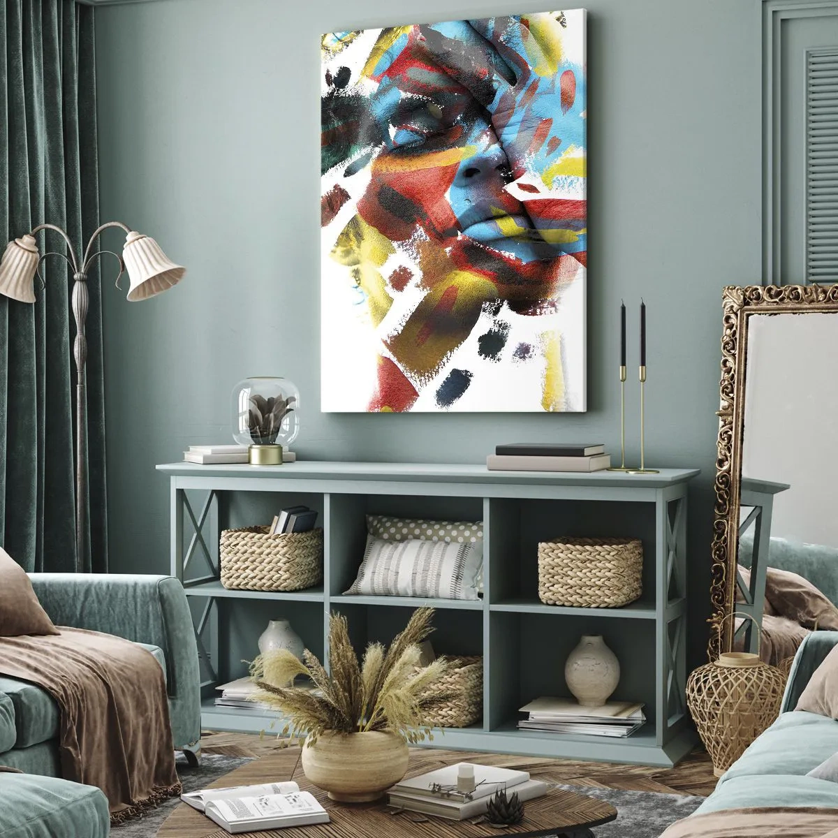 Obraz na plátně - Pestrá osobnost - 50x70 cm