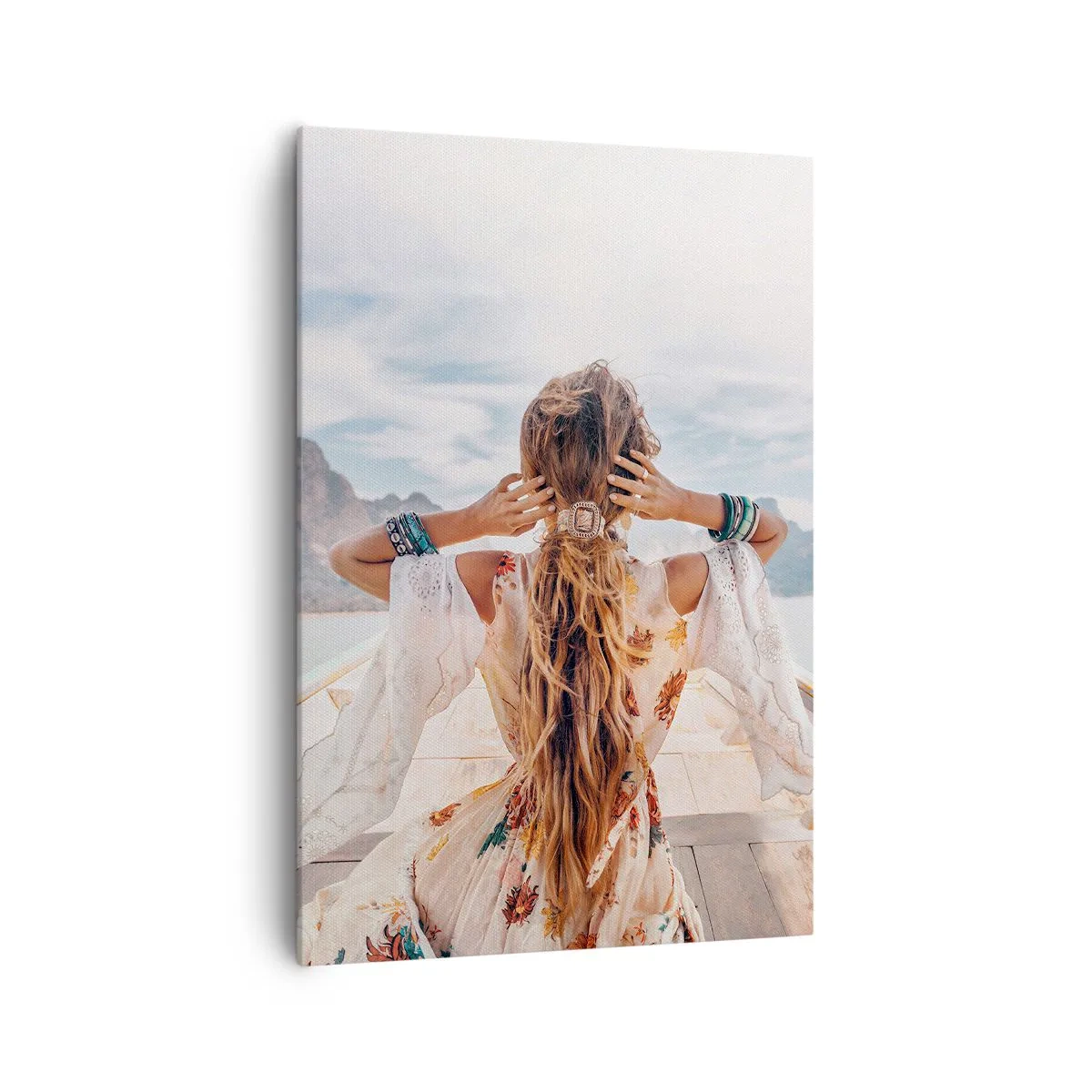 Obraz na plátně - Na cestě ke štěstí - 70x100 cm