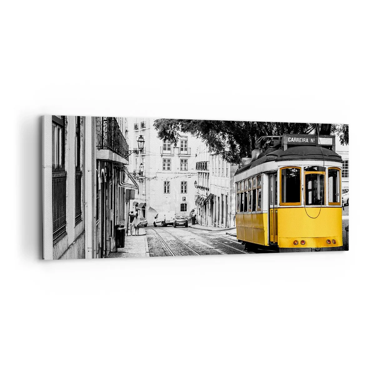 Obraz na plátně - Fado v pozadí - 100x40 cm