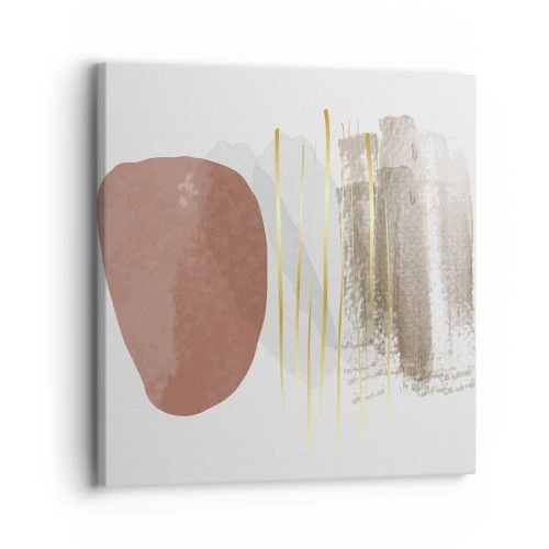 Obraz na plátně - Abstraktní kolonáda - 30x30 cm