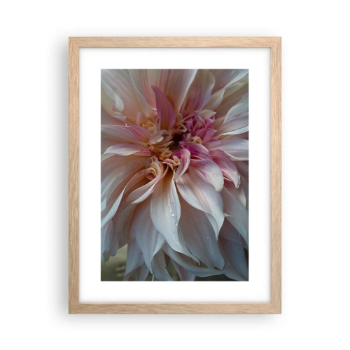 Plakát v rámu světlý dub - Kvetoucí svěžest - 30x40 cm