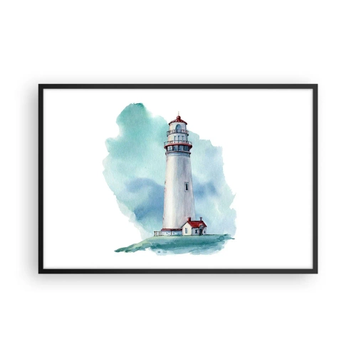 Plakát v černém rámu - Něžná sestra blankytu - 91x61 cm