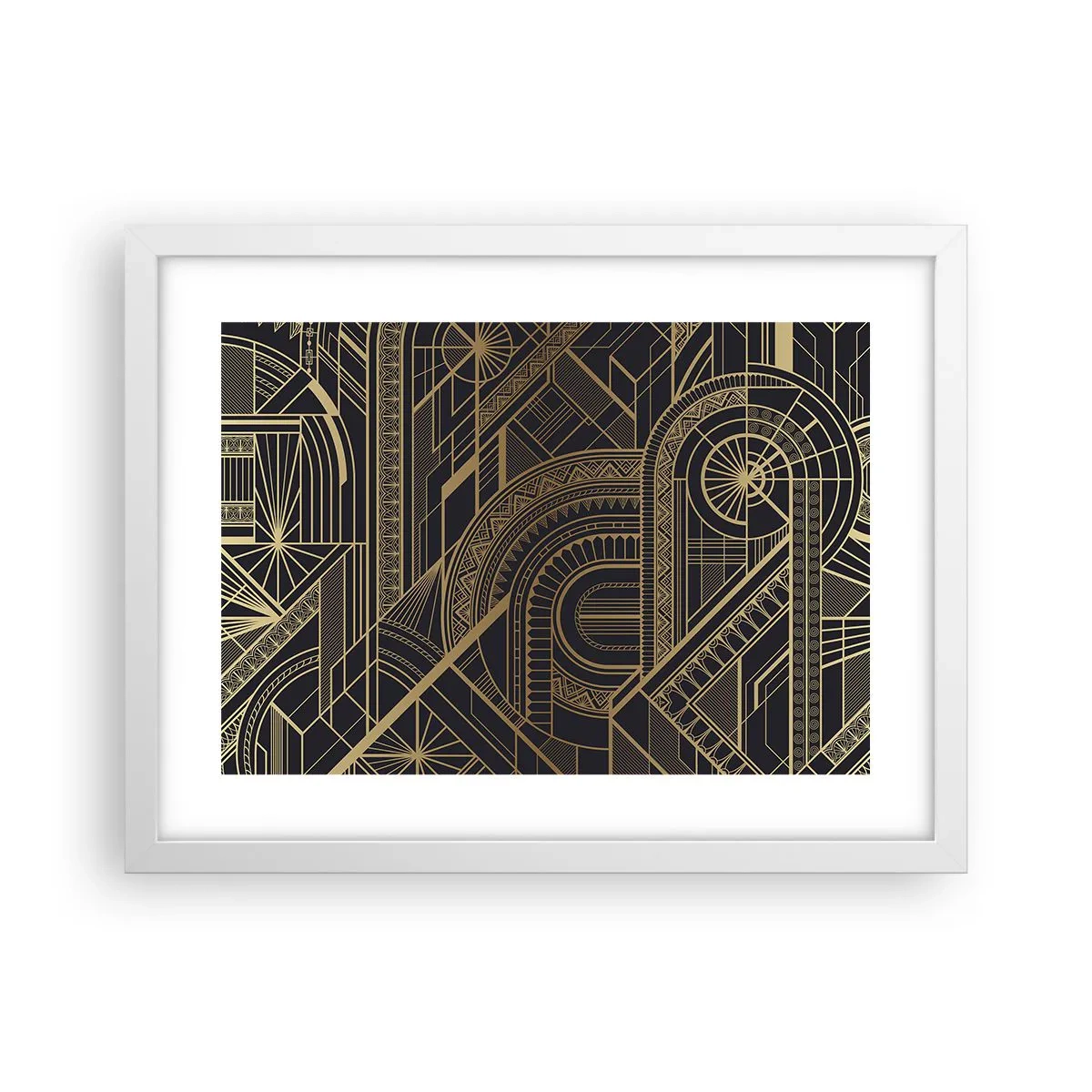 Plakát v bílém rámu - Koncepty, nápady, plány - 40x30 cm