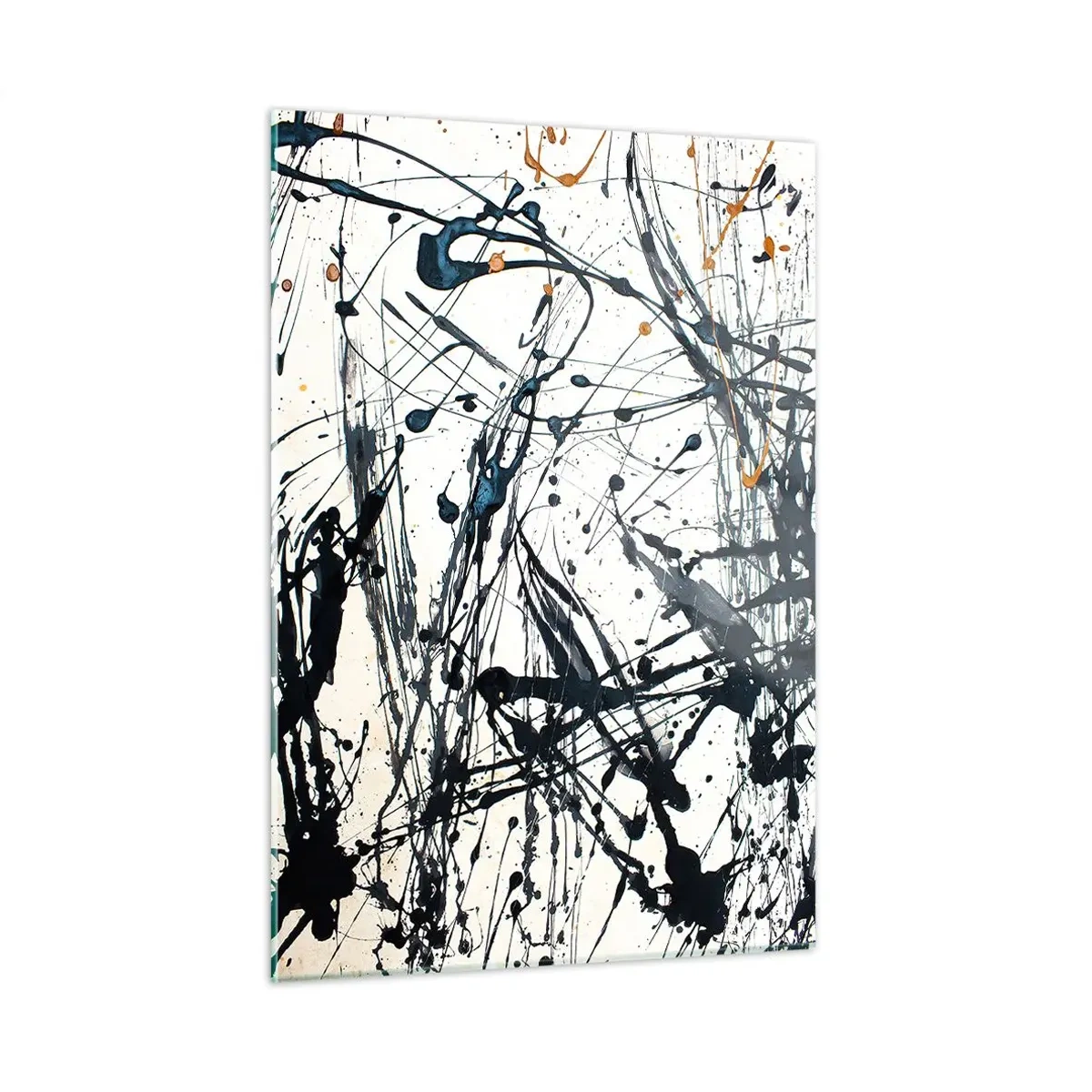 Obraz na skle - Expresionistická abstrakce - 50x70 cm