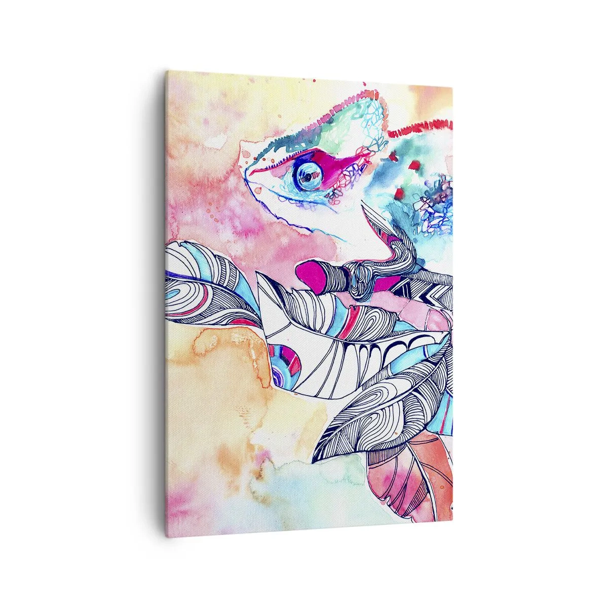 Obraz na plátně - Barevný jako náš svět - 70x100 cm