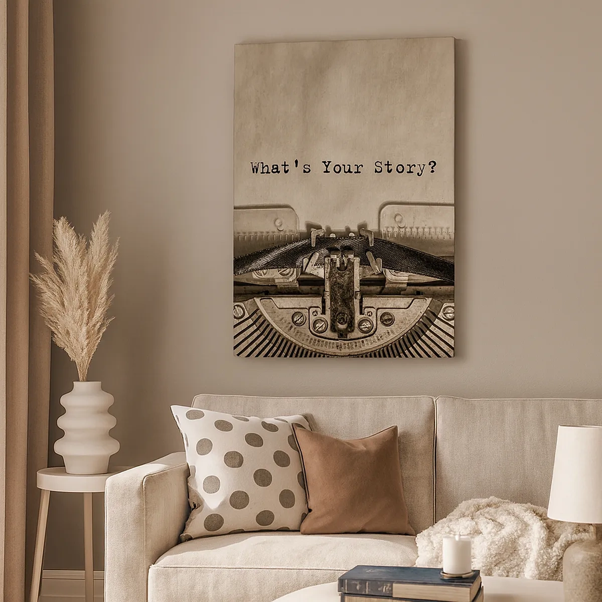 Obraz na plátně - Pověz mi - 50x70 cm