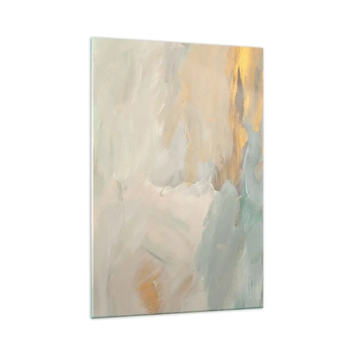 Obraz na skle - Abstrakce – krajina něhy - 70x100 cm